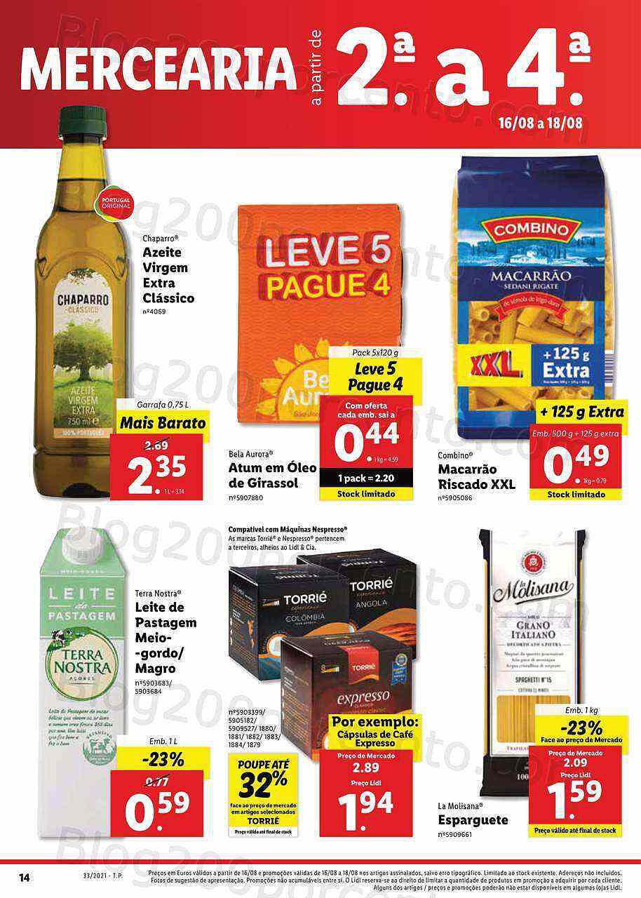 Antevisão Folheto LIDL 16 a 22 agosto - digital