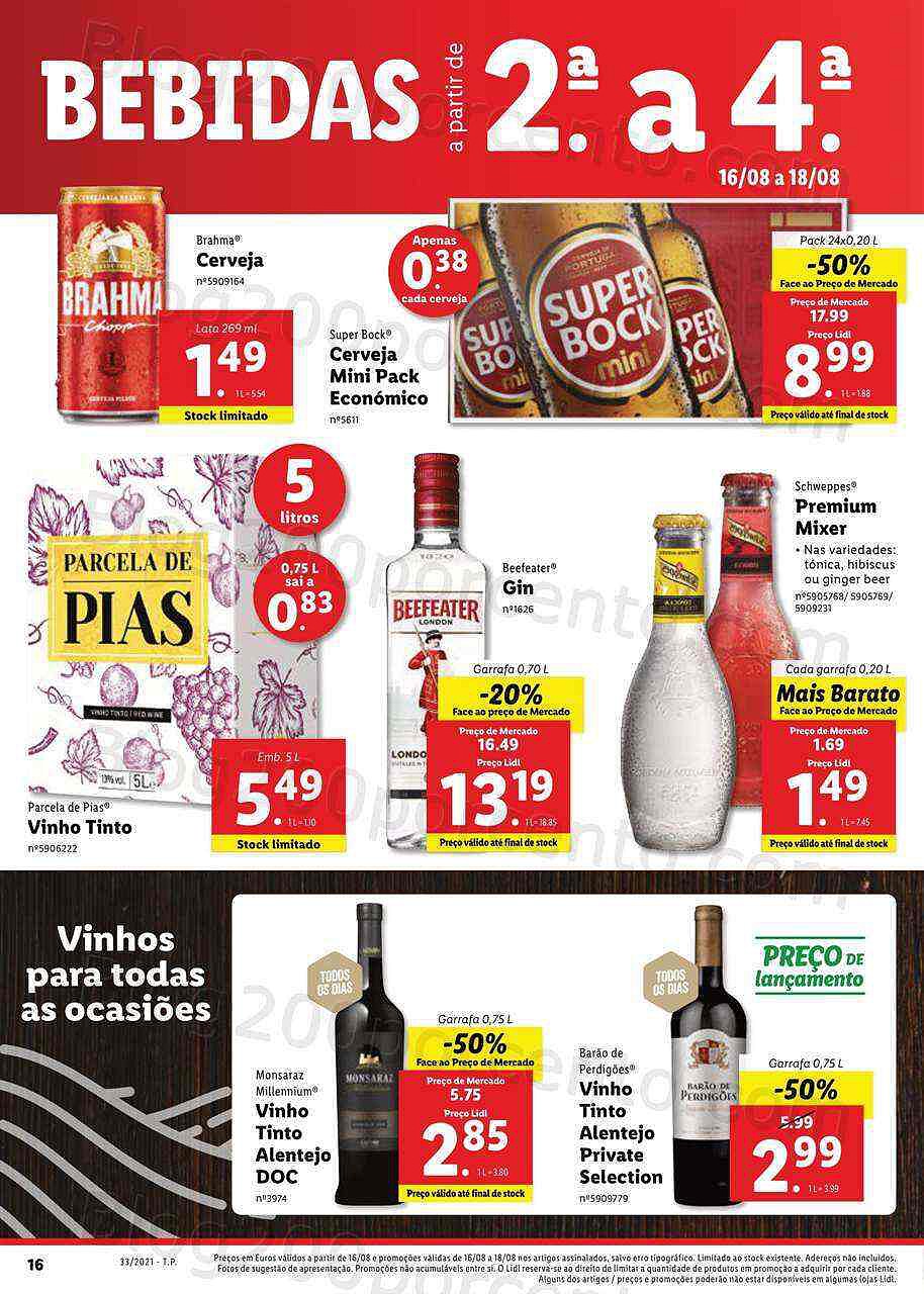 Antevisão Folheto LIDL 16 a 22 agosto - digital