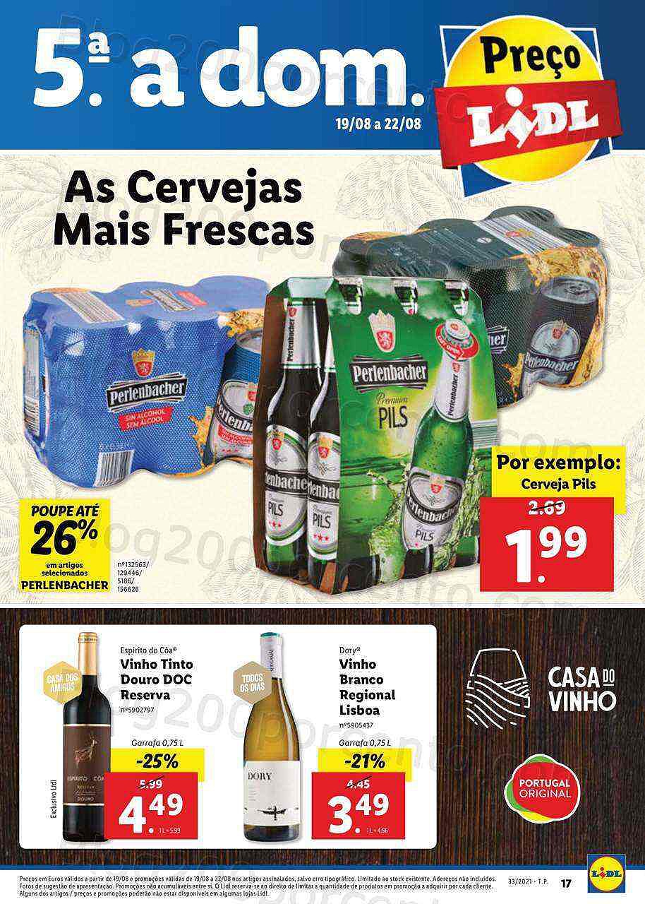 Antevisão Folheto LIDL 16 a 22 agosto - digital