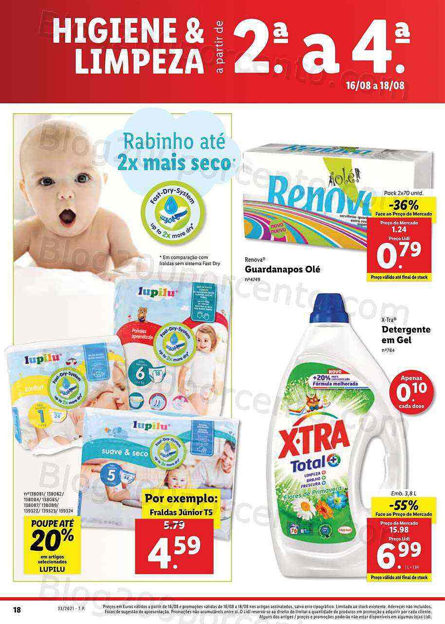 Antevisão Folheto LIDL 16 a 22 agosto - digital