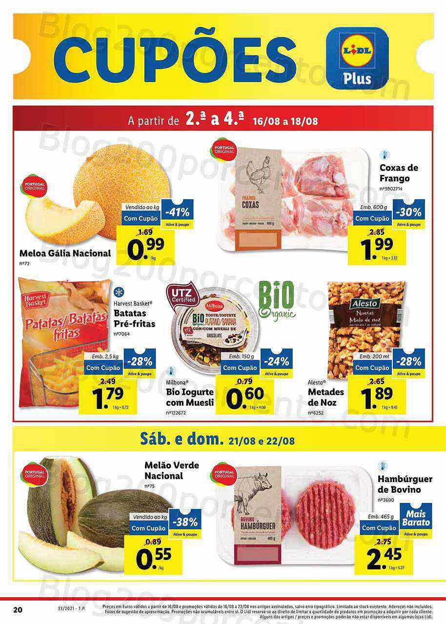 Antevisão Folheto LIDL 16 a 22 agosto - digital
