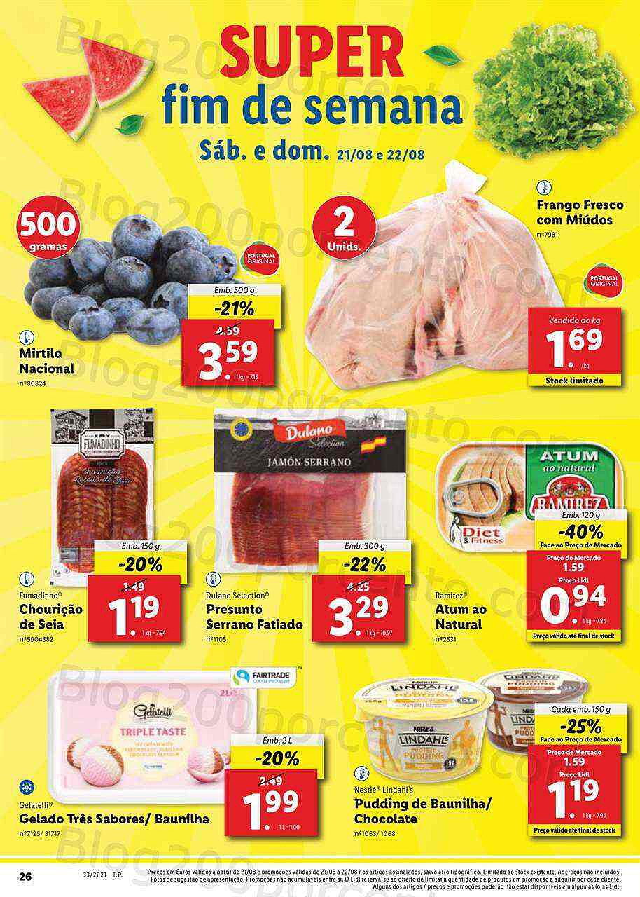 Antevisão Folheto LIDL 16 a 22 agosto - digital