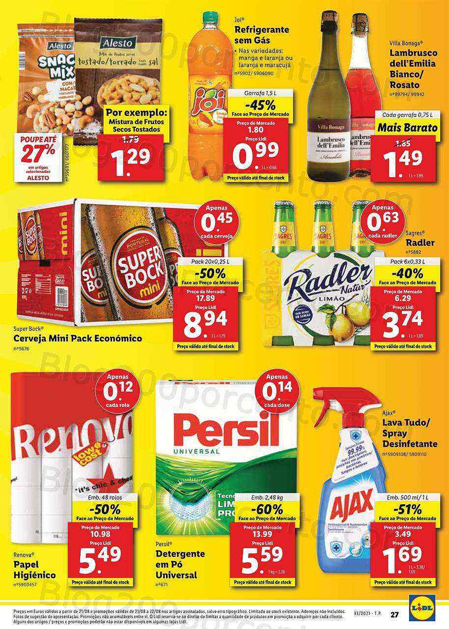Antevisão Folheto LIDL 16 a 22 agosto - digital