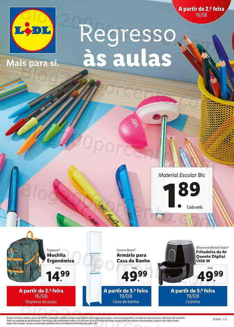 Antevisão Folheto LIDL 16 a 22 agosto - digital