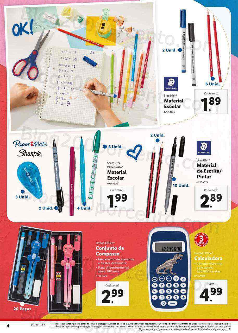 Antevisão Folheto LIDL 16 a 22 agosto - digital