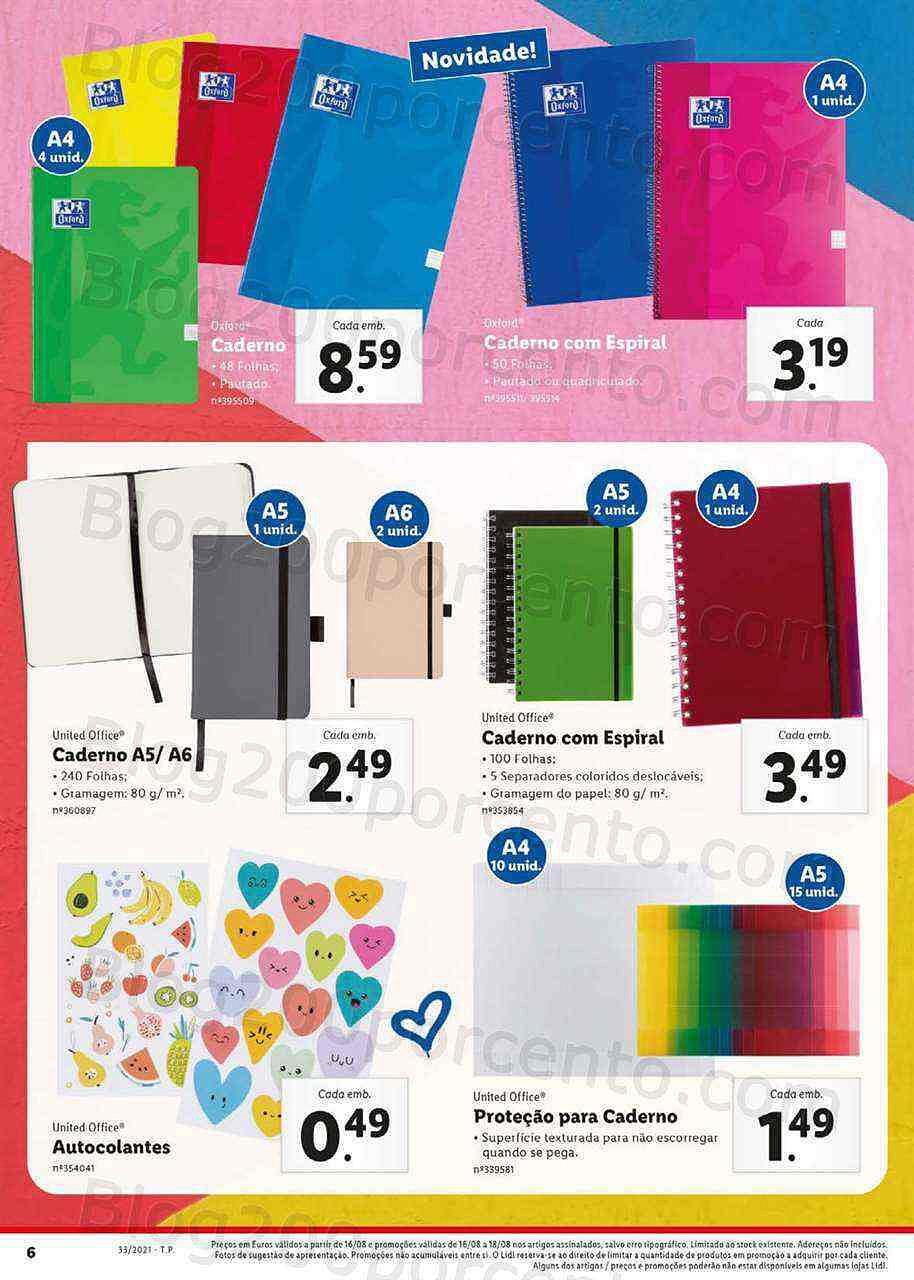 Antevisão Folheto LIDL 16 a 22 agosto - digital