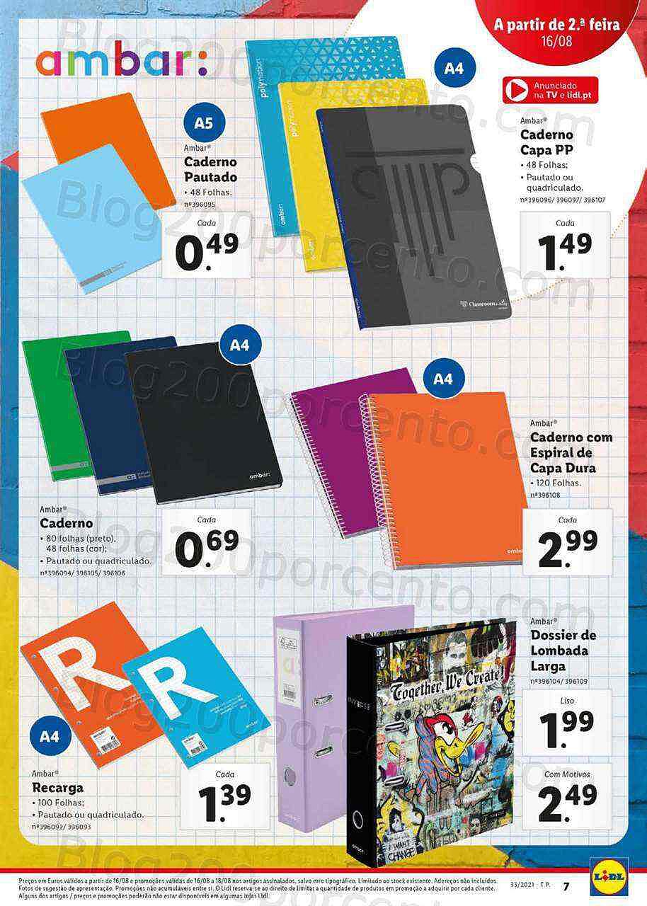 Antevisão Folheto LIDL 16 a 22 agosto - digital