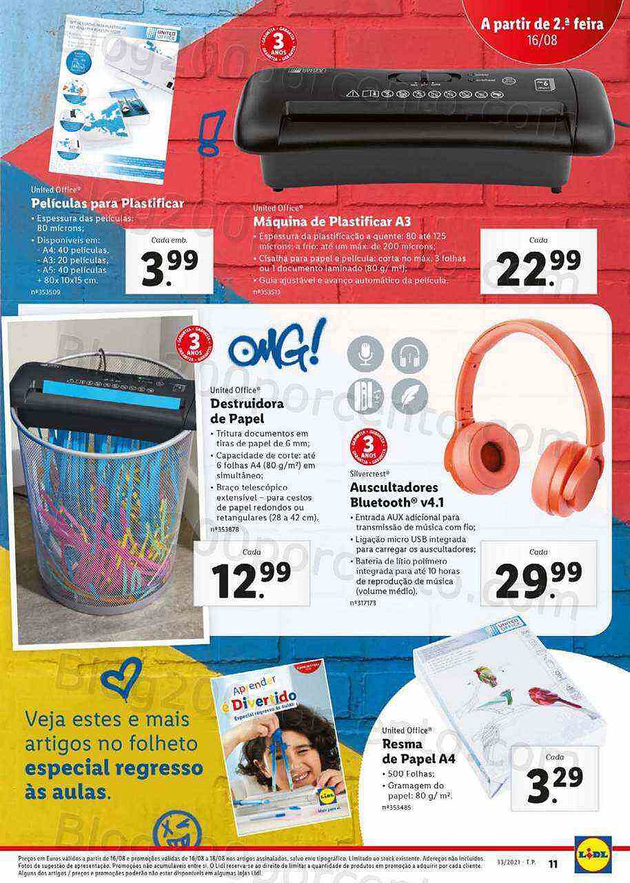 Antevisão Folheto LIDL 16 a 22 agosto - digital