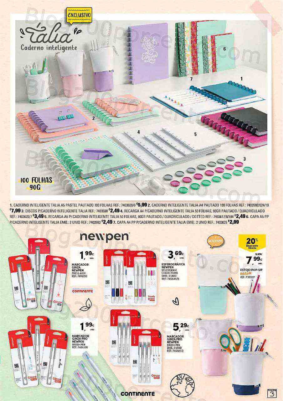 Antevisão Folheto Regresso às Aulas Continente