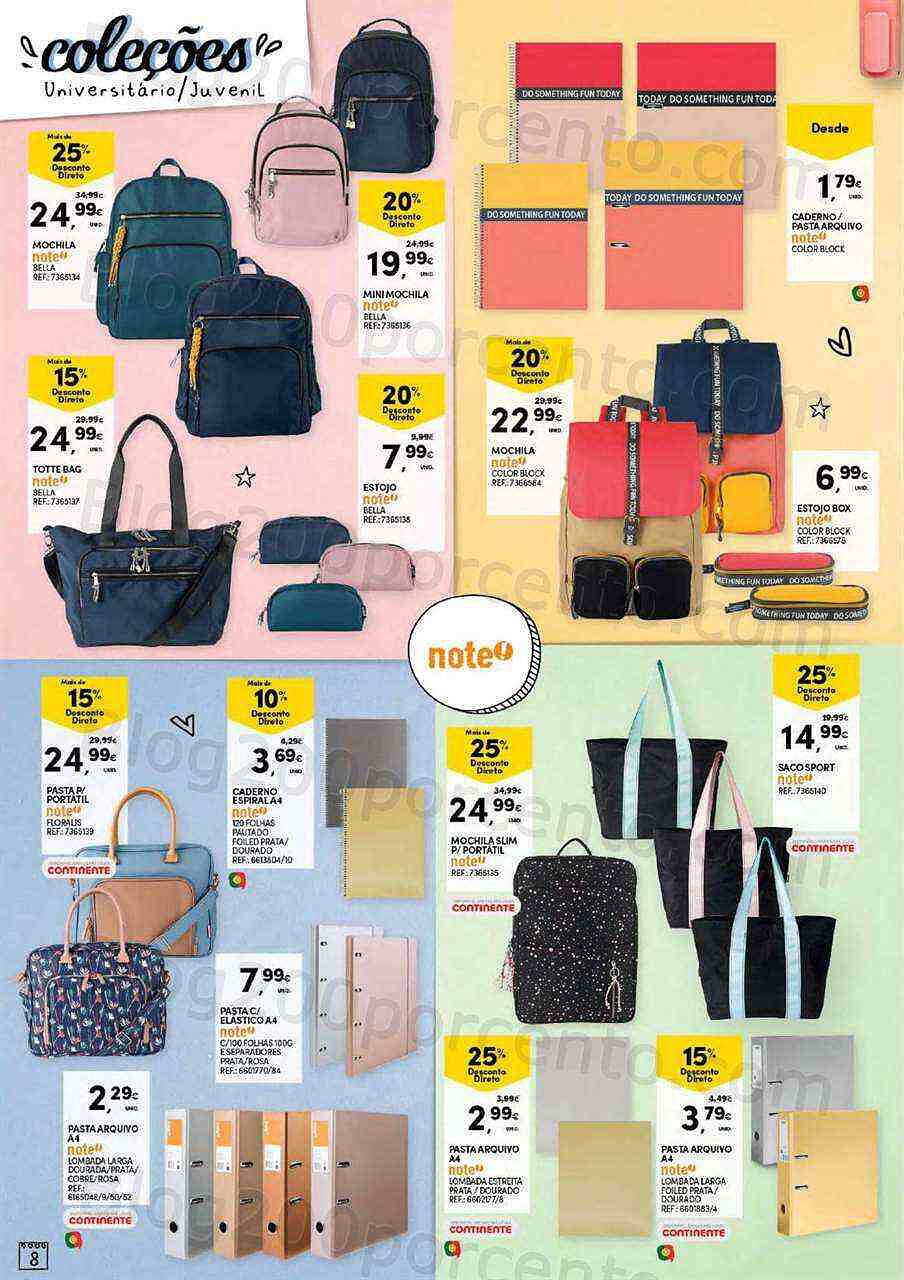 Antevisão Folheto Regresso às Aulas Continente