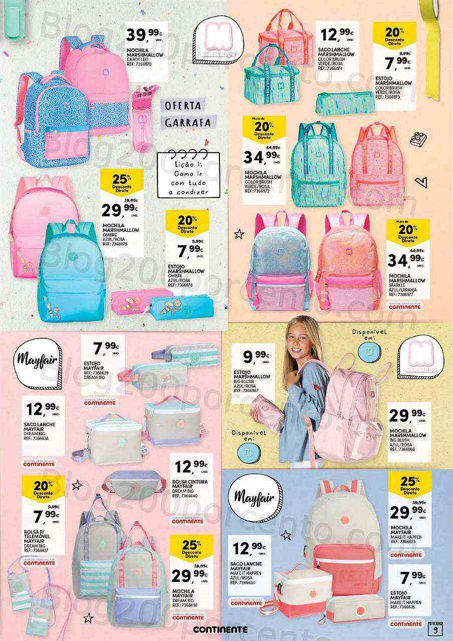 Antevisão Folheto Regresso às Aulas Continente