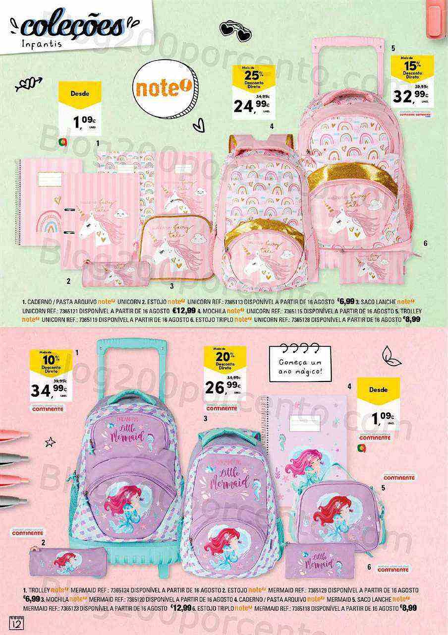 Antevisão Folheto Regresso às Aulas Continente