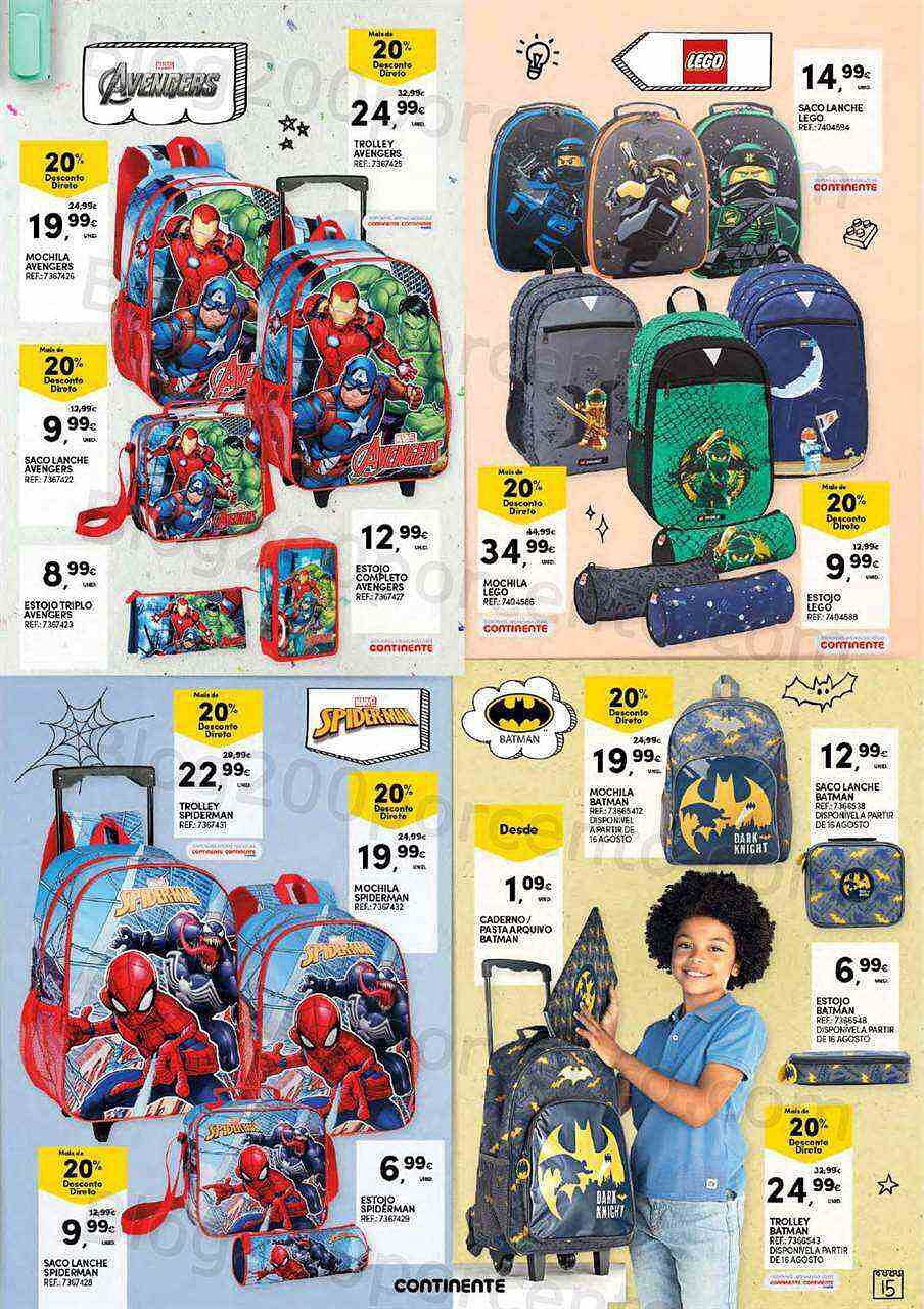 Antevisão Folheto Regresso às Aulas Continente