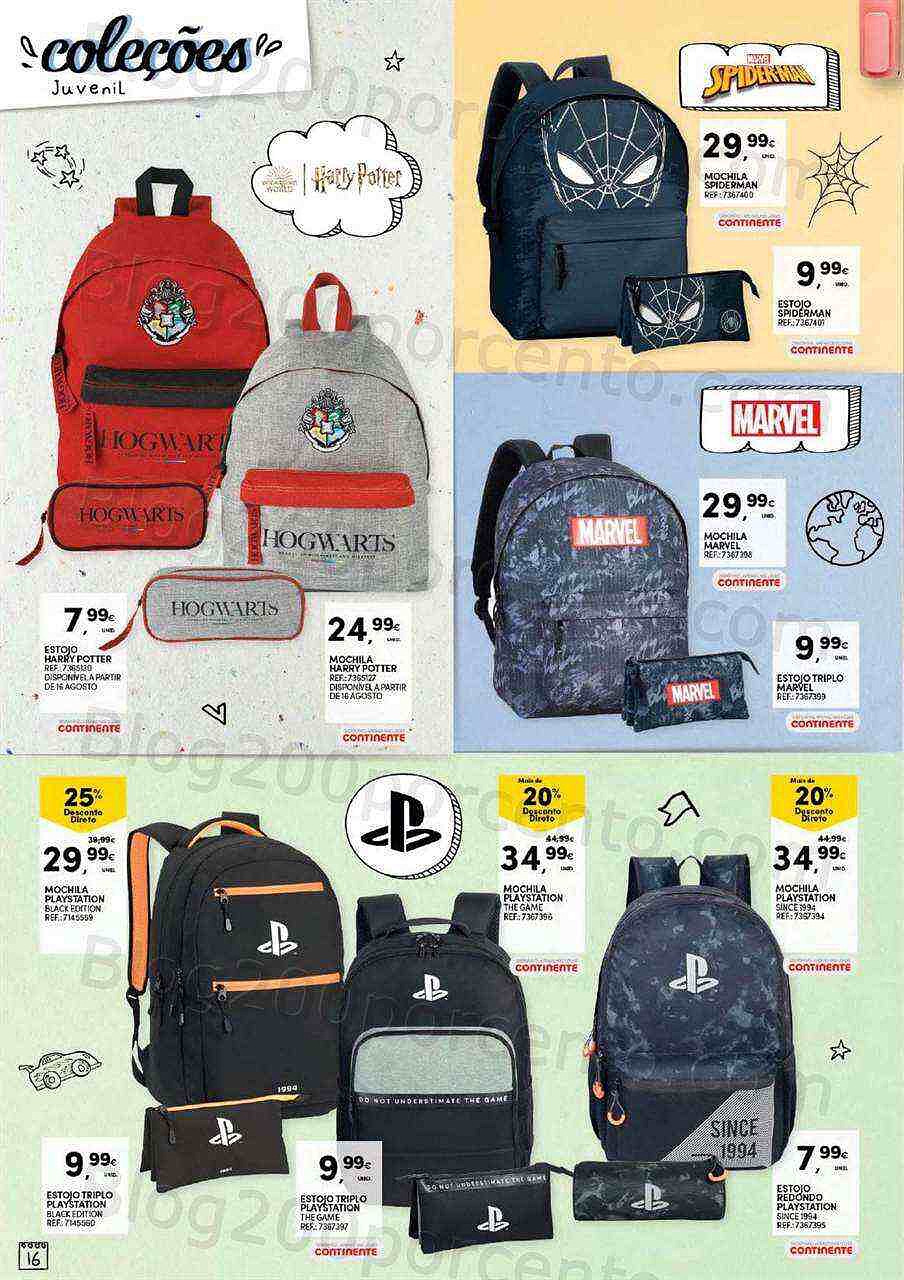 Antevisão Folheto Regresso às Aulas Continente