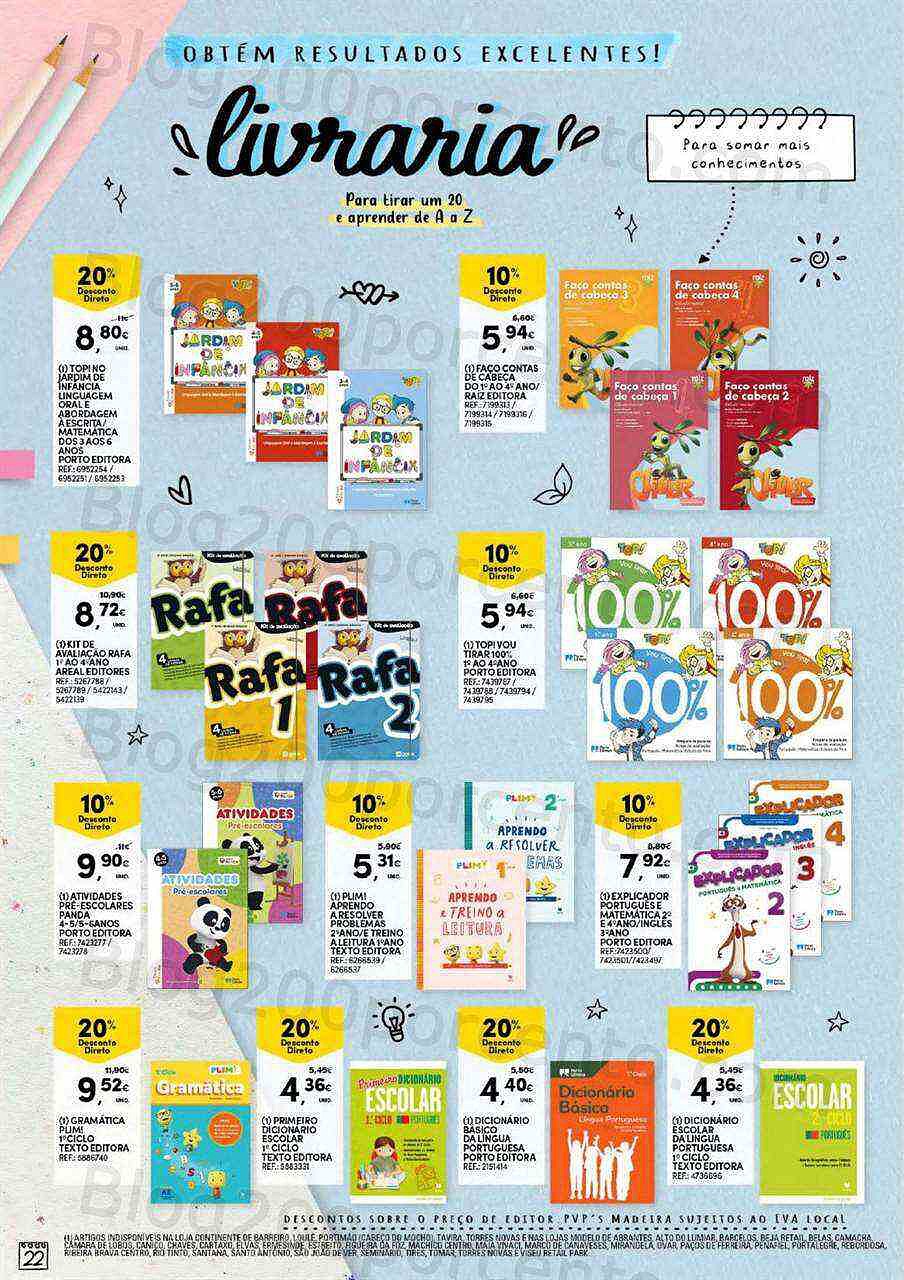 Antevisão Folheto Regresso às Aulas Continente