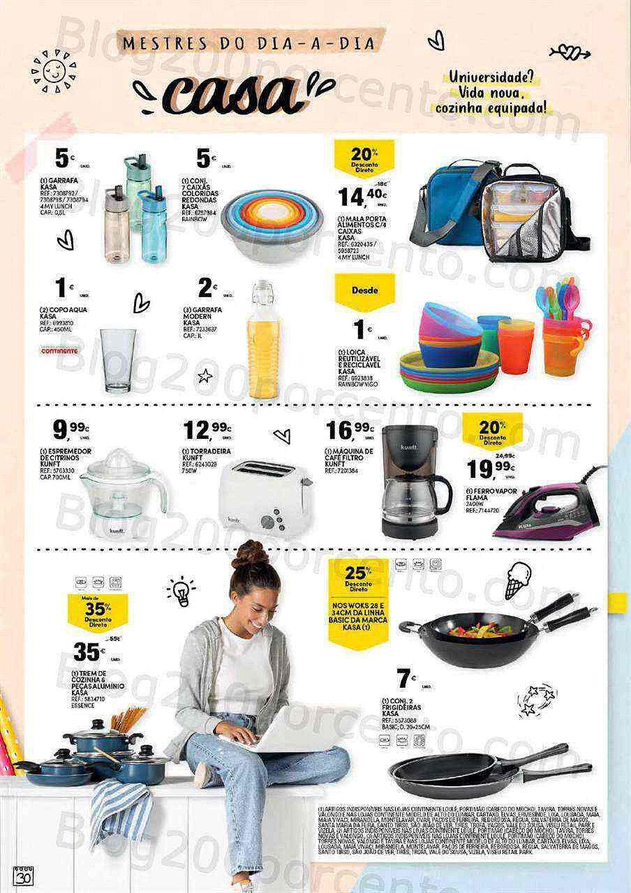 Antevisão Folheto Regresso às Aulas Continente