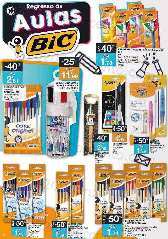 Antevisão Folheto E-LECLERC Regresso às Aulas 17 agosto a 12 setembro