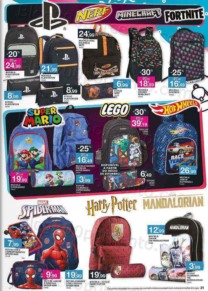 Antevisão Folheto E-LECLERC Regresso às Aulas 17 agosto a 12 setembro