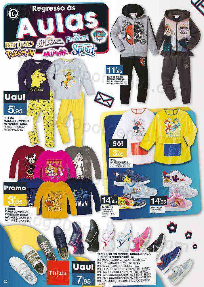 Antevisão Folheto E-LECLERC Regresso às Aulas 17 agosto a 12 setembro