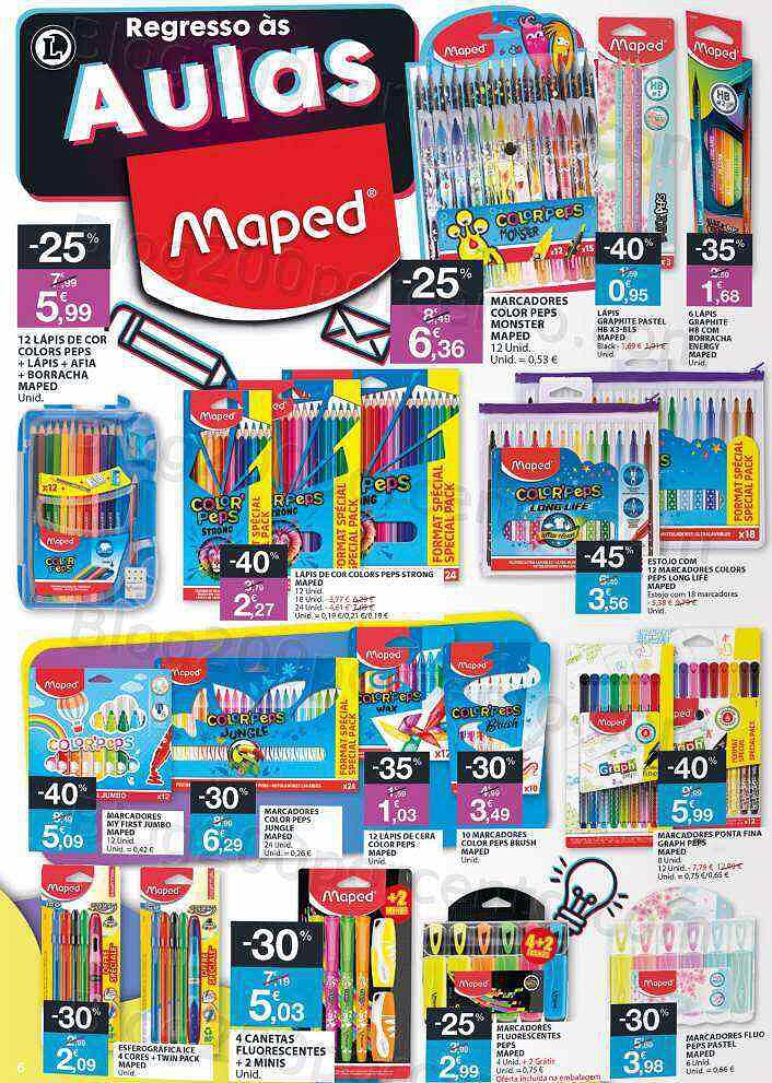 Antevisão Folheto E-LECLERC Regresso às Aulas 17 agosto a 12 setembro