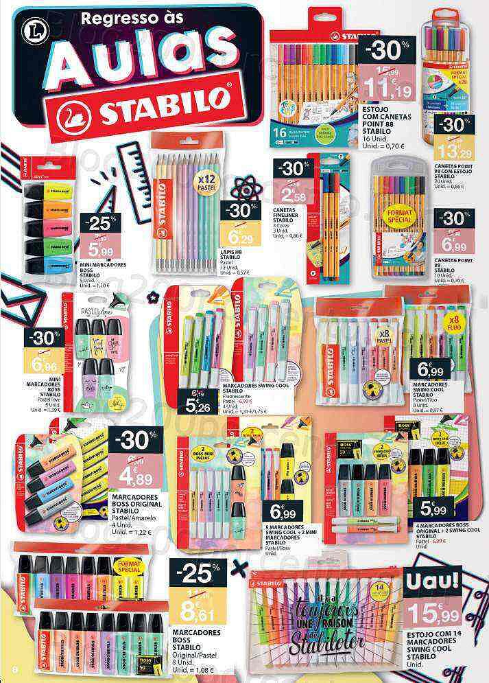 Antevisão Folheto E-LECLERC Regresso às Aulas 17 agosto a 12 setembro