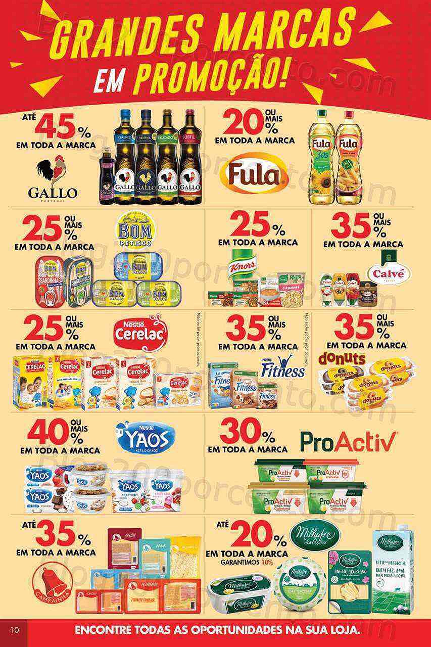 Pingo Doce Lojas Grandes 10 a 16 agosto