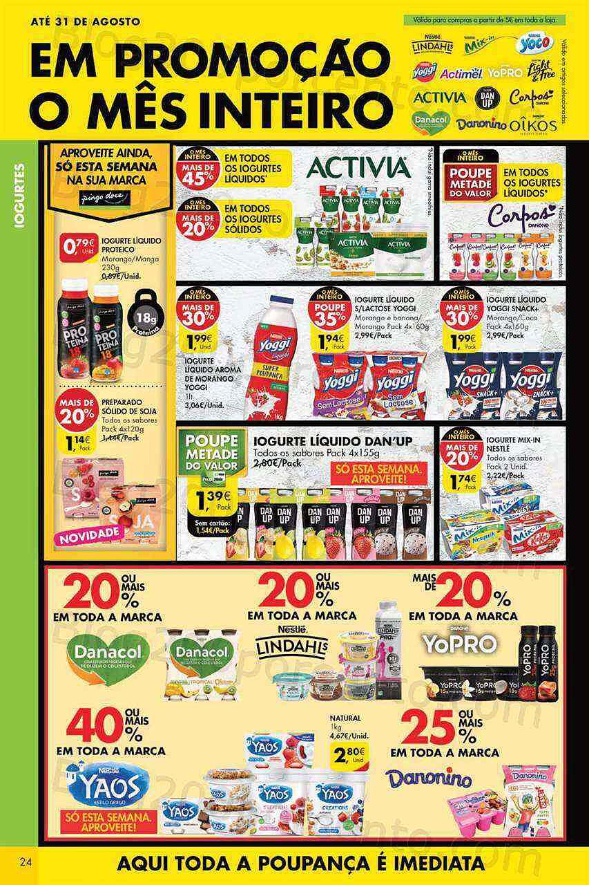 Pingo Doce Lojas Grandes 10 a 16 agosto