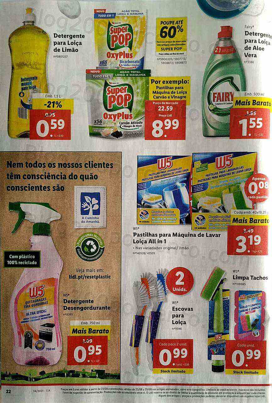 LIDL Antevisão Folheto 23 a 29 agosto