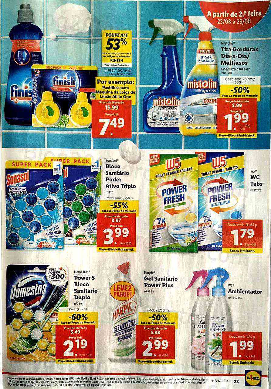 LIDL Antevisão Folheto 23 a 29 agosto