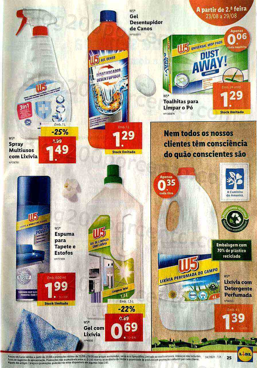 LIDL Antevisão Folheto 23 a 29 agosto