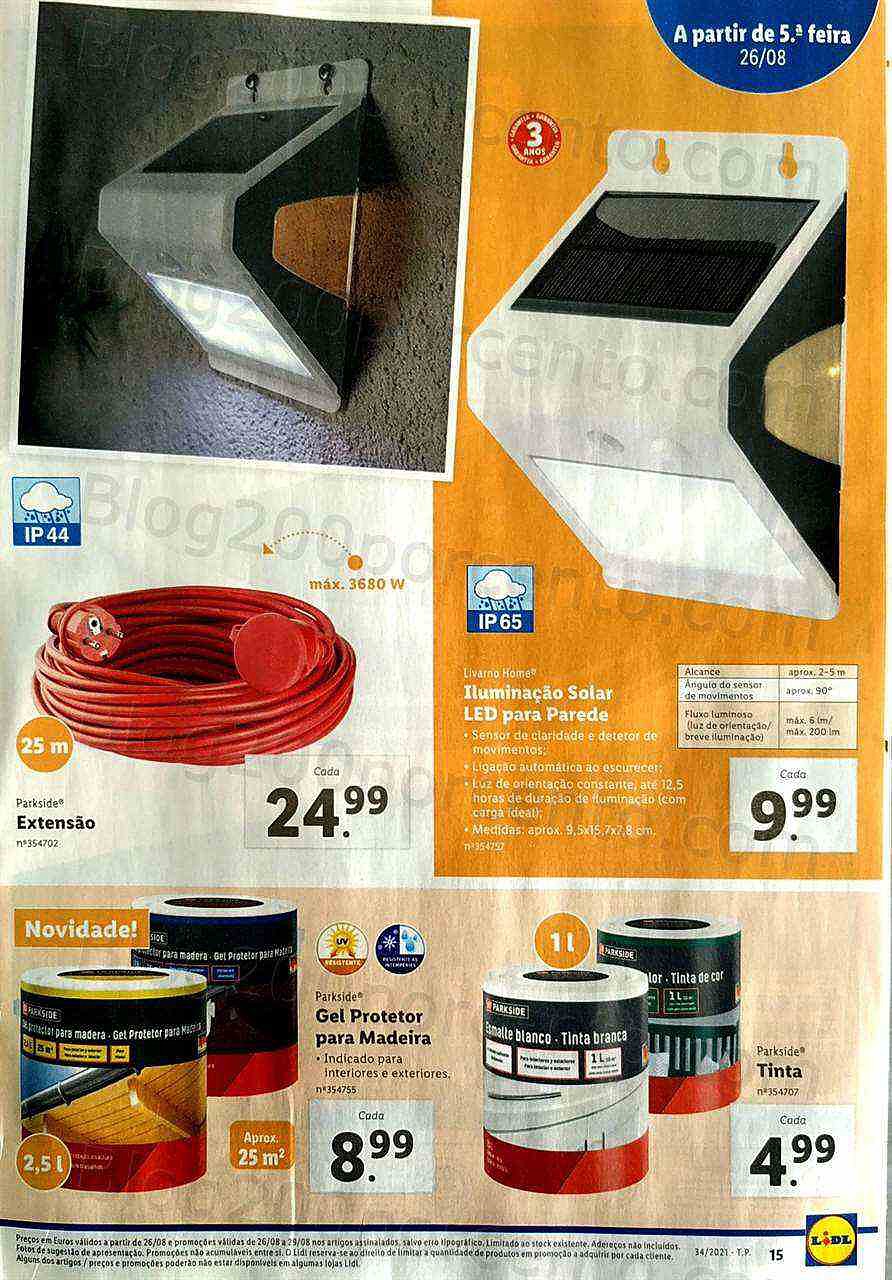 Antevisão Folheto LIDL Promoções de 23 a 29 agosto