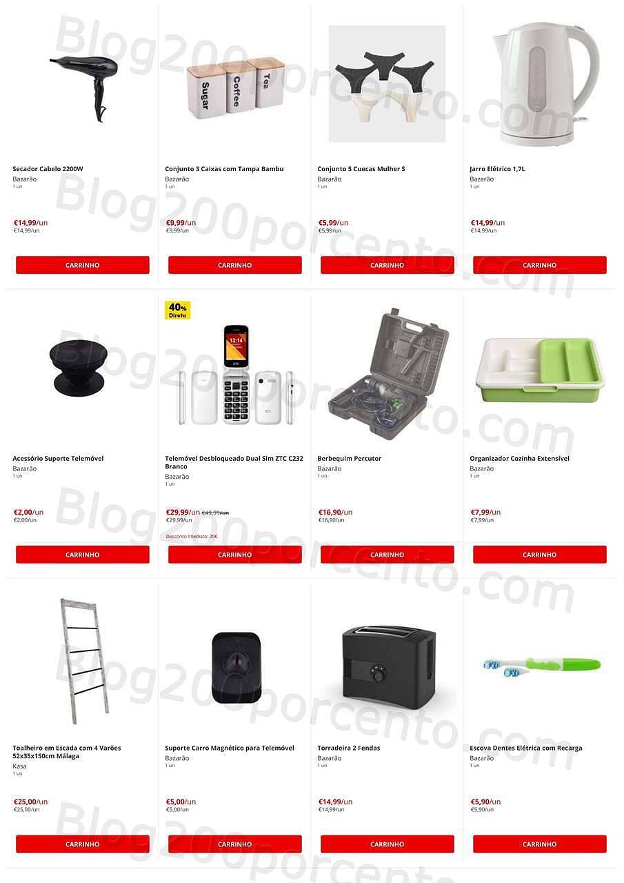 Bazarão 10 a 16 agosto