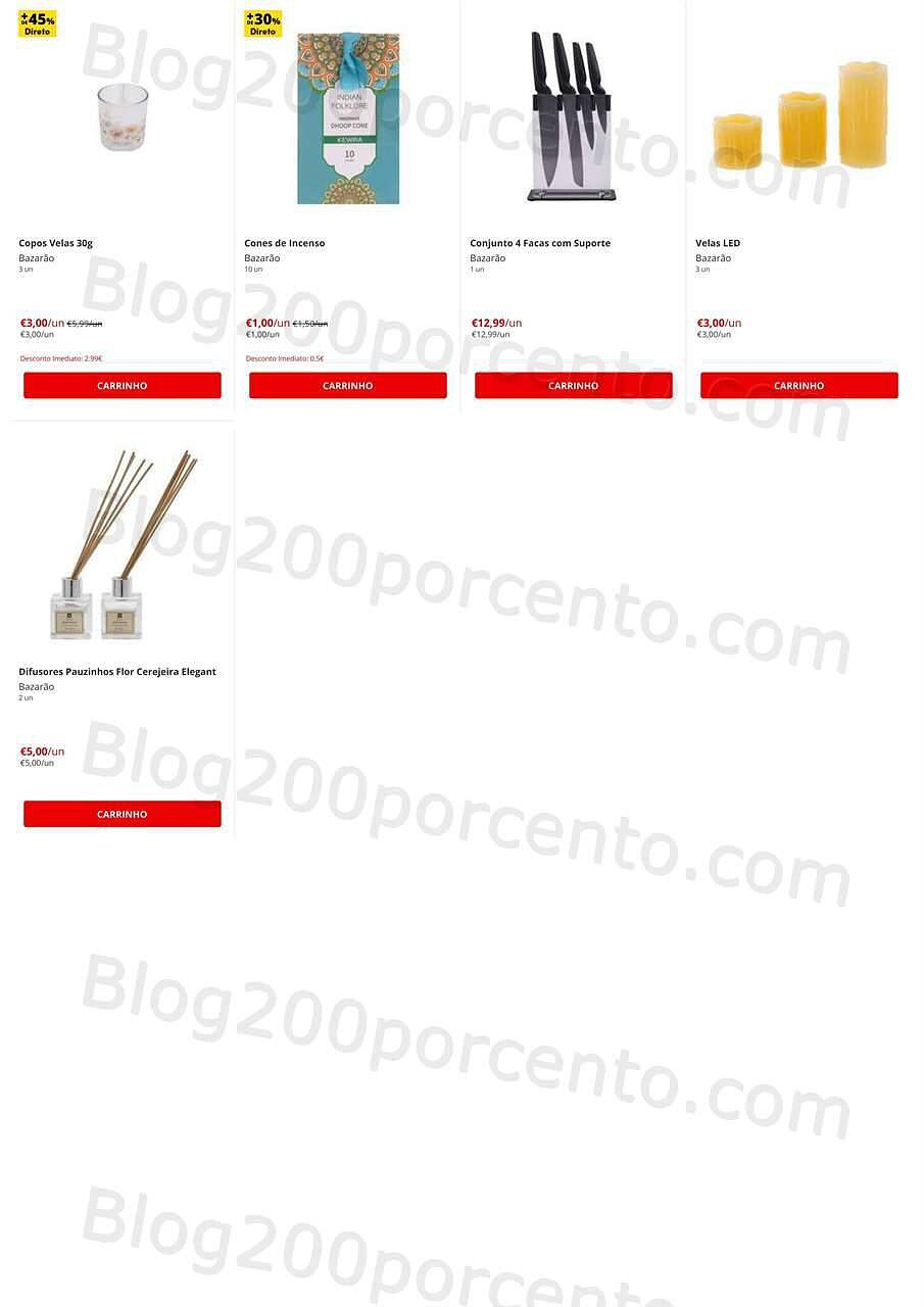 Bazarão 10 a 16 agosto