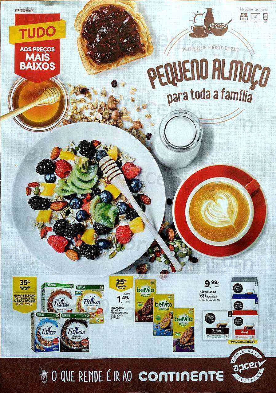 Cereais Continente 17 a 19 agosto