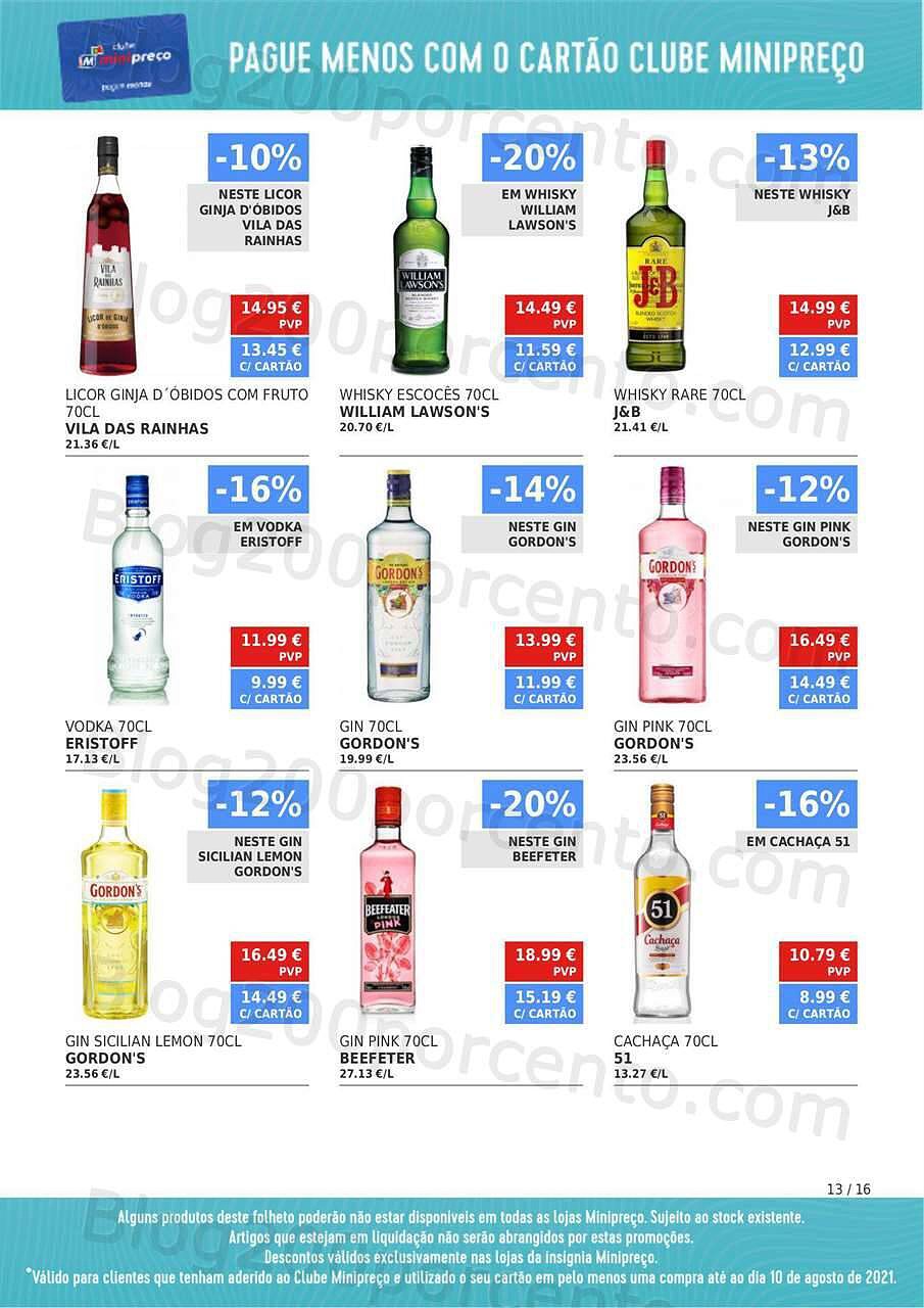 Clube Minipreço 12 a 18 agosto
