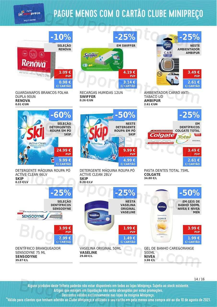 Clube Minipreço 12 a 18 agosto