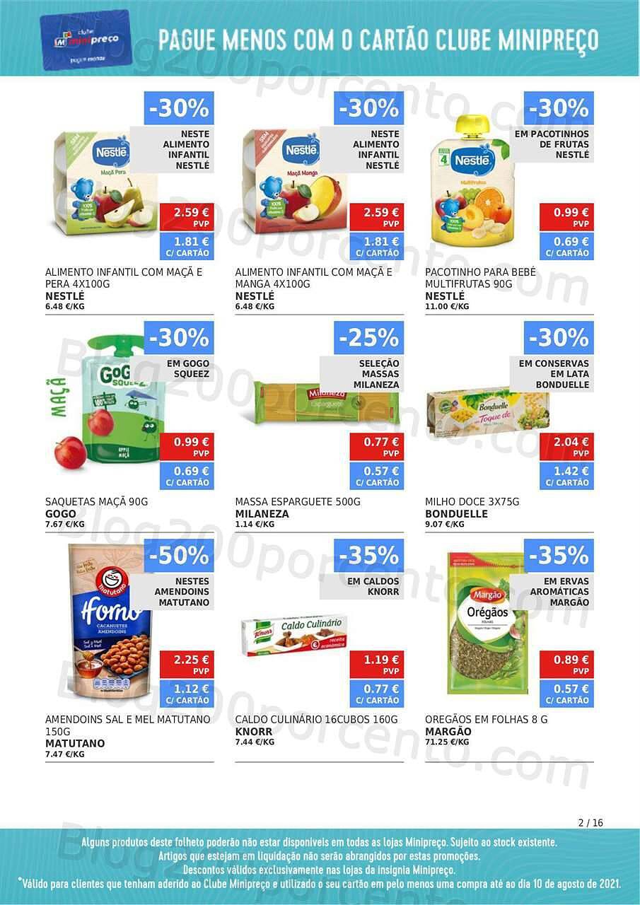 Clube Minipreço 12 a 18 agosto