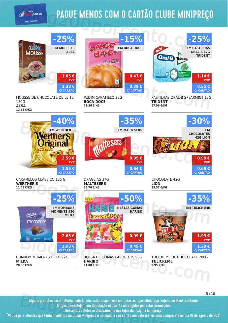 Clube Minipreço 12 a 18 agosto