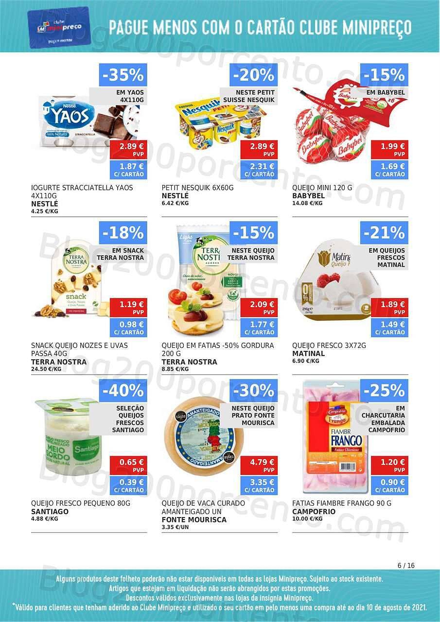 Clube Minipreço 12 a 18 agosto