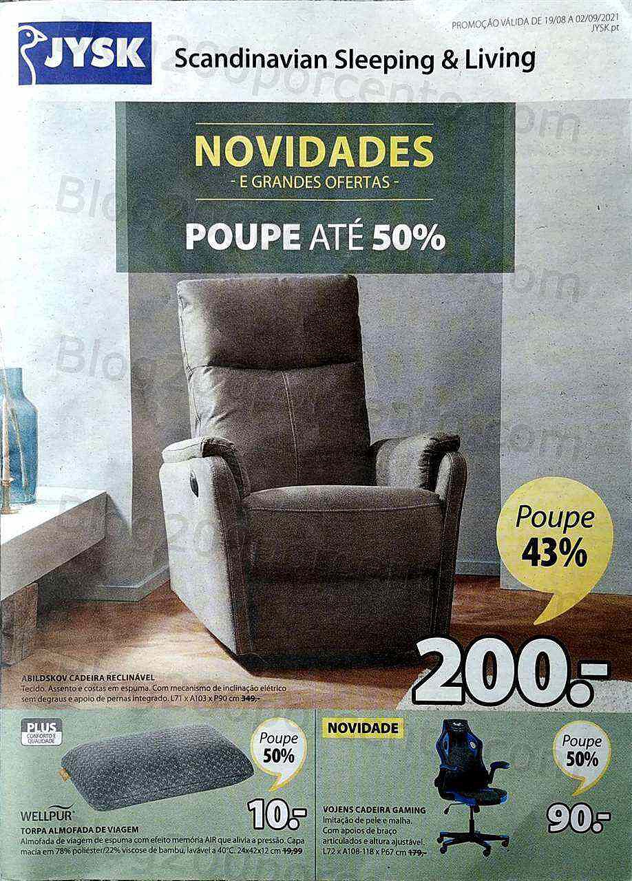 Antevisão Folheto Jysk   19 agosto a 2 setembro