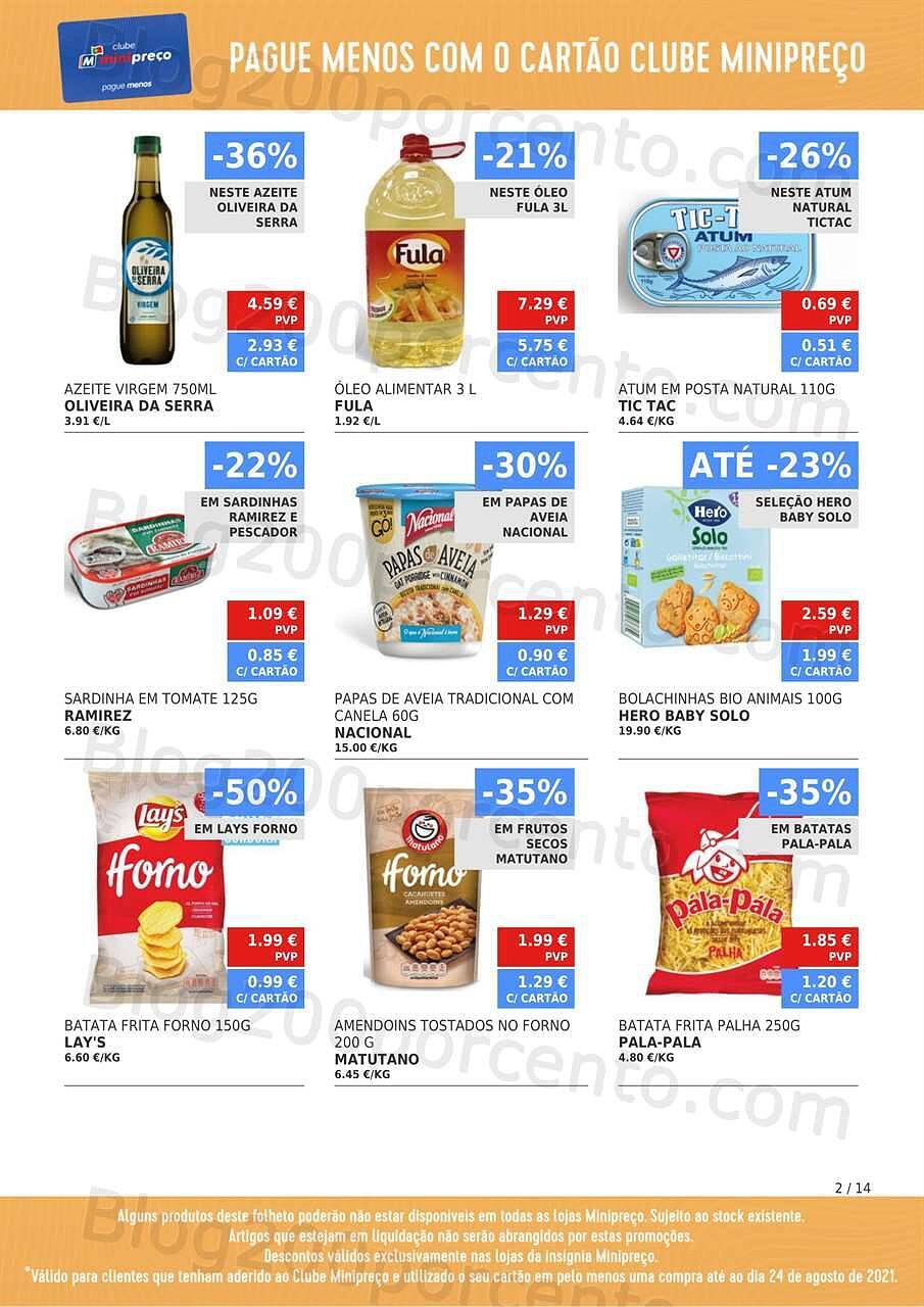 Clube Minipreço 26 agosto a 1 setembro