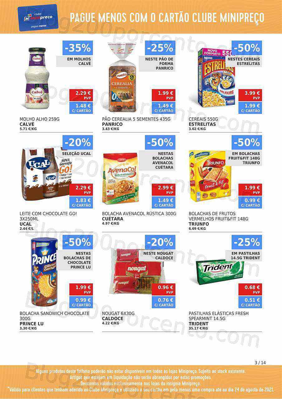 Clube Minipreço 26 agosto a 1 setembro