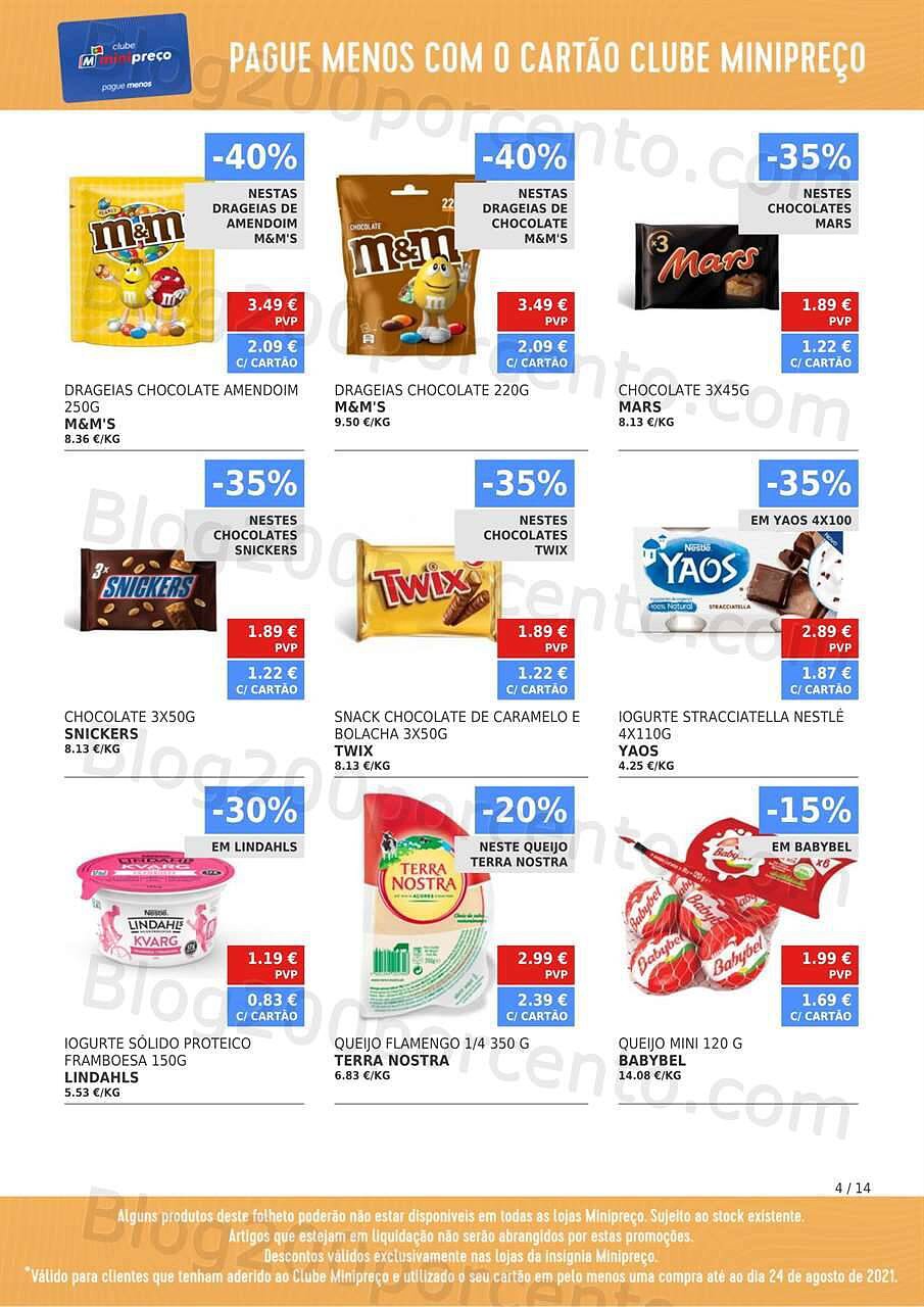 Clube Minipreço 26 agosto a 1 setembro