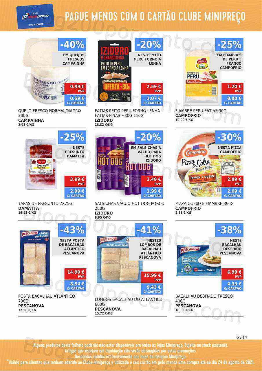 Clube Minipreço 26 agosto a 1 setembro
