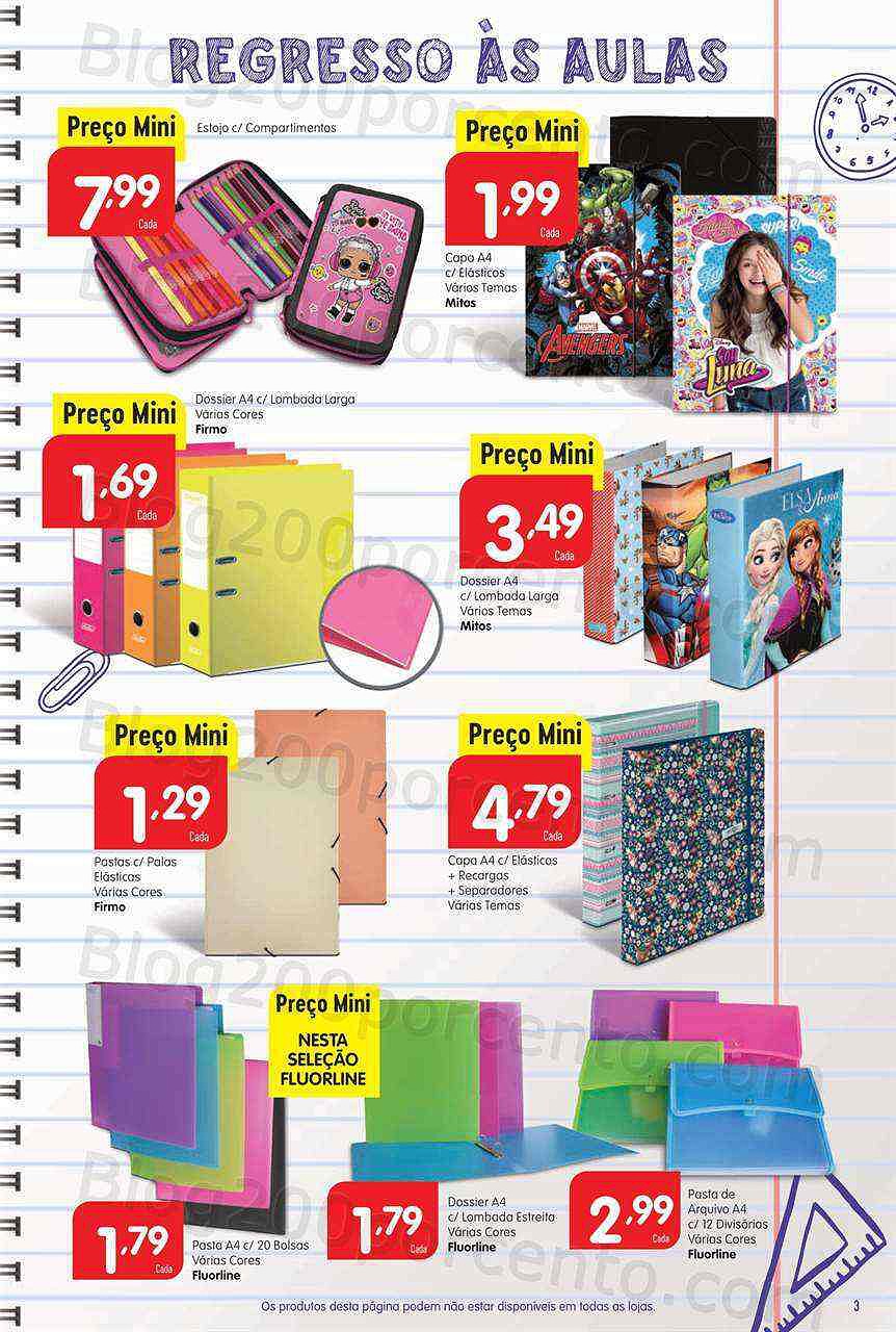 Minipreço Mensal Regresso Aulas