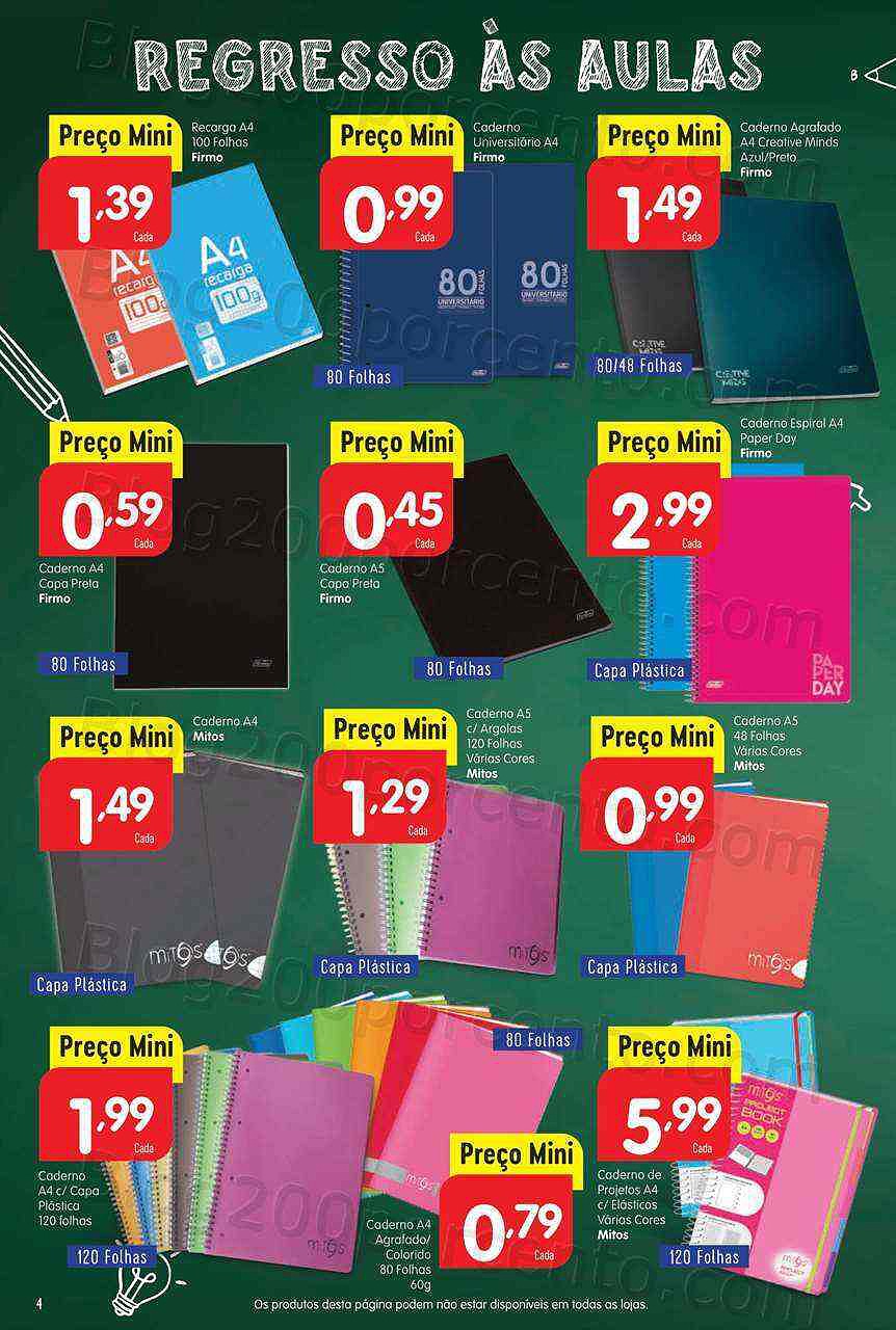 Minipreço Mensal Regresso Aulas