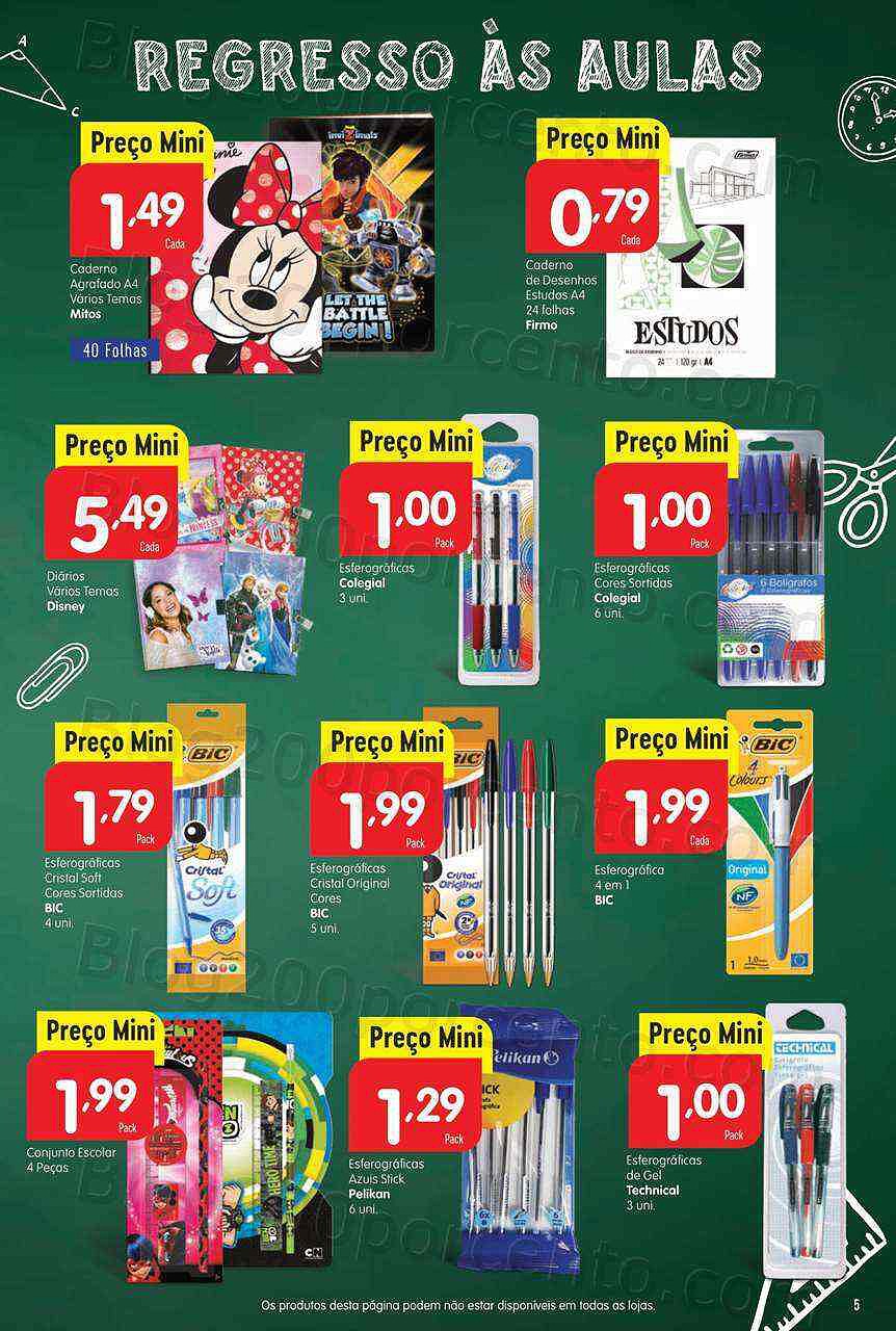 Minipreço Mensal Regresso Aulas