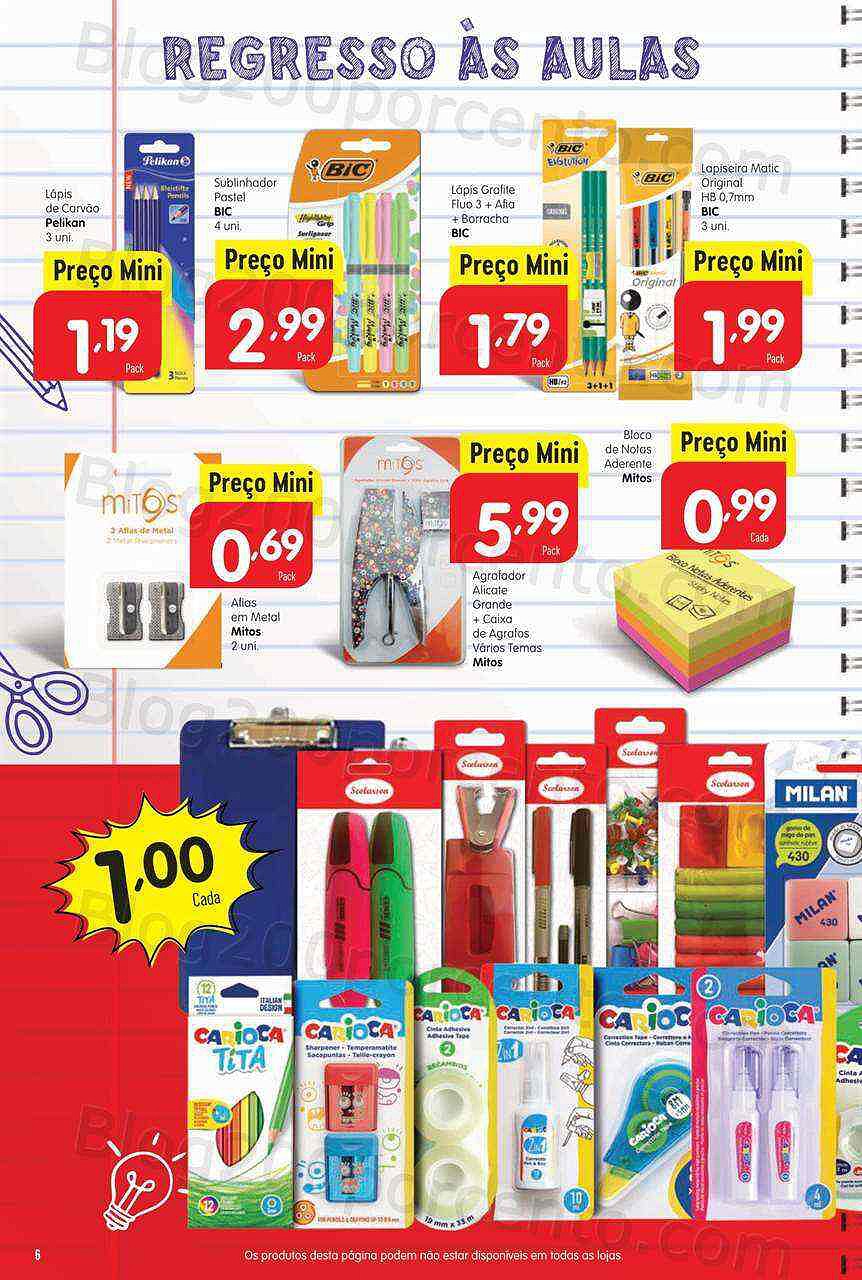 Minipreço Mensal Regresso Aulas