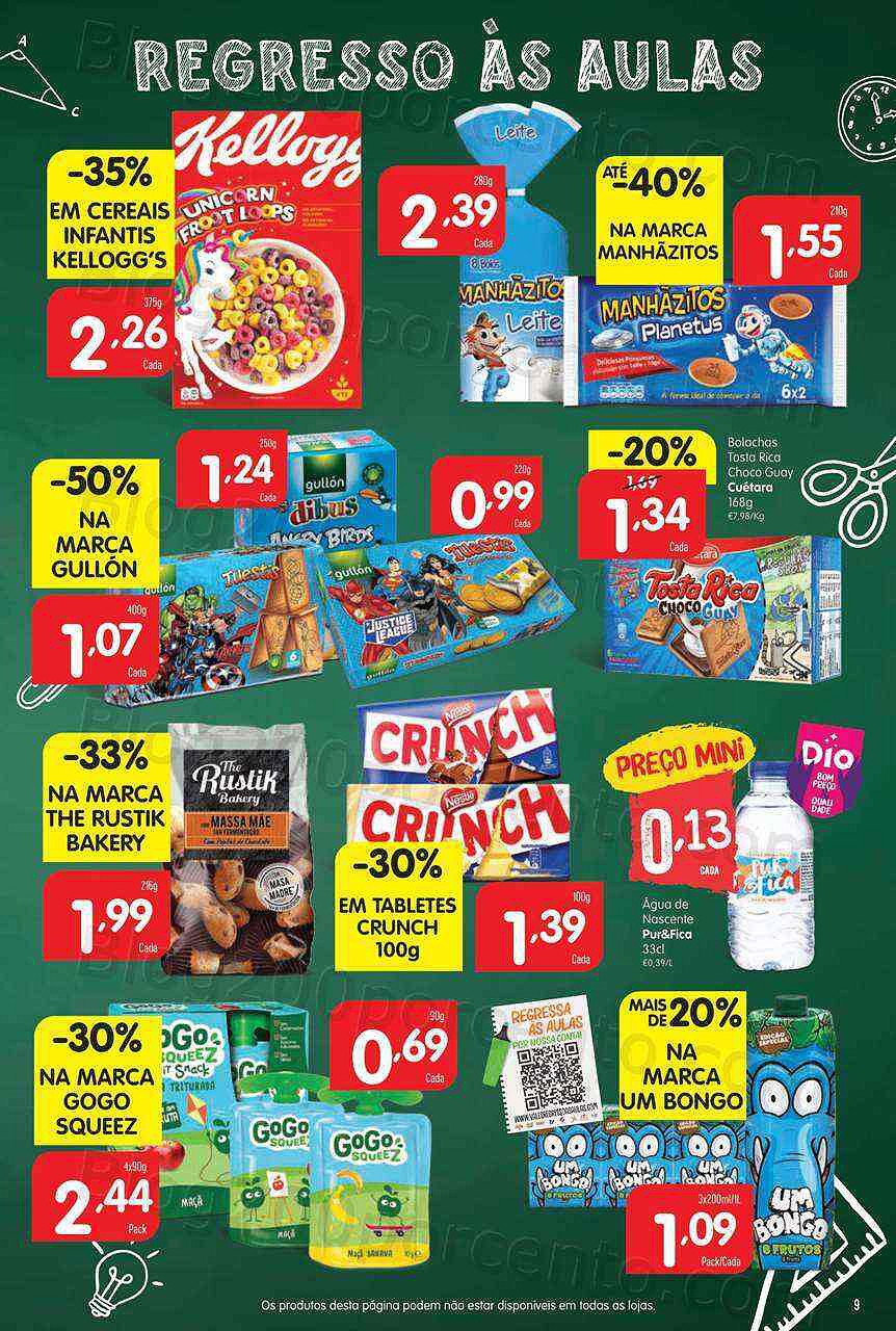 Minipreço Mensal Regresso Aulas