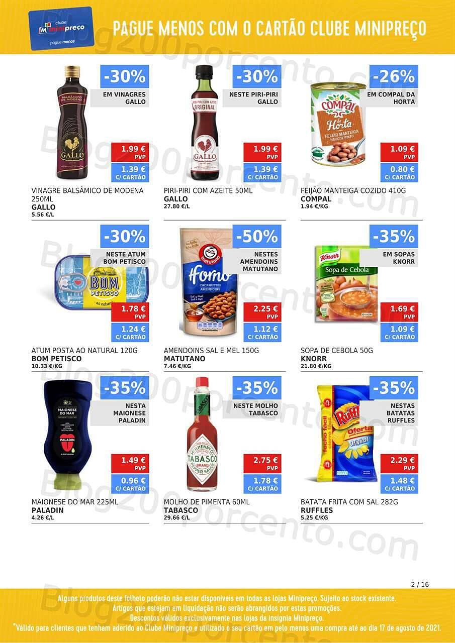 Minipreço Clube 19 a 25 agosto